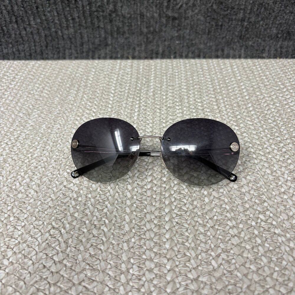 Vintage Chanel Interlocking CC Cat Eye Sunglasses Polarized 4158